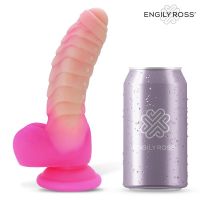 Dildox by Engily Ross Scalidor lichtgevende eenhoorndildo, vloeibaar siliconen, afbeelding 5