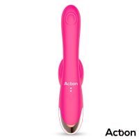 Action Antony vibrator met dubbel tikken en wiebelende vinger