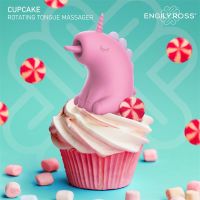 Engily Ross Cupcake massager met 360º draaiende tong, afbeelding 2