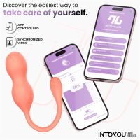 IntoYou Kyra bekkenbodemtrainer met druksensor (koraal), afbeelding 10