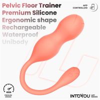 IntoYou Kyra bekkenbodemtrainer met druksensor (koraal)