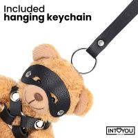 IntoYou Bearly sleutelhanger, bdsm-teddybeer met borstharnas, afbeelding 5