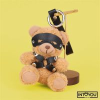 IntoYou Bearly sleutelhanger, bdsm-teddybeer met borstharnas, afbeelding 2