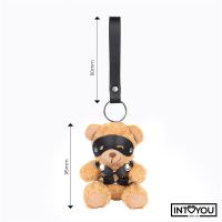 IntoYou Bearly sleutelhanger, bdsm-teddybeer met borstharnas, afbeelding 6