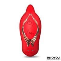 IntoYou Swana vibrator met likkende tong en verstelbare hoek, afbeelding 6