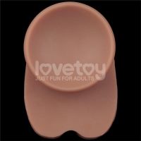 Lovetoy buigbare dubbellaags dildo XXL 16", huidskleur, afbeelding 10