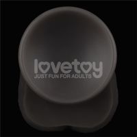 Lovetoy buigbare dubbellaags dildo XXL 14,5", donkerbruin, afbeelding 9