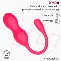 IntoYou Kyra bekkenbodemtrainer met druksensor (roze), afbeelding 10