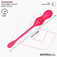 IntoYou Kyra bekkenbodemtrainer met druksensor (roze), afbeelding 3