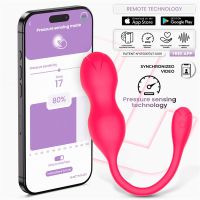 IntoYou Kyra bekkenbodemtrainer met druksensor (roze), afbeelding 8
