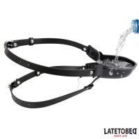 LateToBed gag met drinkopening, afbeelding 3