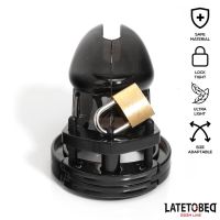 LateToBed korte kuisheidskooi (zwart), afbeelding 4