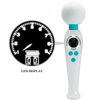 Pretty Love Skyler wandvibrator met digitaal scherm (wit), afbeelding 4
