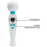 Pretty Love Skyler wandvibrator met digitaal scherm (wit), afbeelding 9