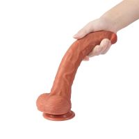 XISE Len Dildo Dubbel-laags siliconen 10.43", afbeelding 8