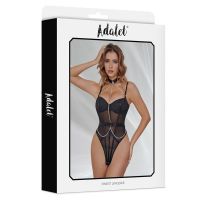 Adalet Lingerie Veronica teddy met choker en kettingen, afbeelding 3
