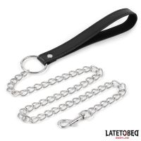 LateToBed halsband met belletje en riem, afbeelding 4