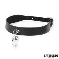 LateToBed halsband met belletje en riem, afbeelding 5