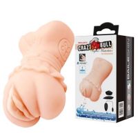 Crazy Bull realistische vibrerende vagina masturbator