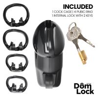 Domlock Guard kuisheidskooi met inwendig slot maat M, afbeelding 3