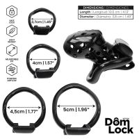Domlock Convict kuisheidskooi met inwendig slot, afbeelding 5
