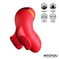 IntoYou Beeny stimulator met 4 opzetstukken, zuigen en tikken, afbeelding 5
