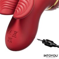 IntoYou Beeny stimulator met 4 opzetstukken, zuigen en tikken, afbeelding 2