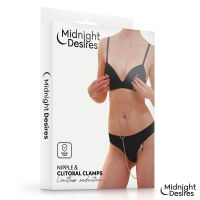 Midnight Desires klemmen voor tepels en clitoris, afbeelding 2