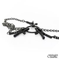 Midnight Desires klemmen voor tepels en clitoris, afbeelding 6