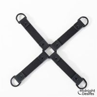 Midnight Desires hogtie met dwarsstang, hand- en enkelboeien, afbeelding 5
