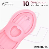 IntoYou Laia verwarmde vingervibrator met app (roze), afbeelding 3