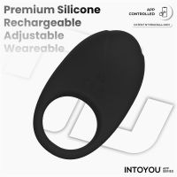 IntoYou Ringo vibrerende ring (zwart), afbeelding 6
