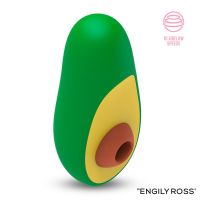 Engily Ross Avocado clitorisstimulator met zuigfunctie