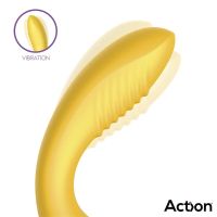 Action Two Lovers 3-in-1 vinger- en luchtdrukvibrator, afbeelding 5
