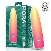 IntoYou Fiora dubbellaags siliconen vibrerende bullet, afbeelding 2