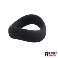 Beast Rings penisring massief siliconen 50 mm maat L, afbeelding 4