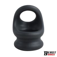 Beast Rings dubbele penisring vloeibaar siliconen 27/30 mm, afbeelding 5