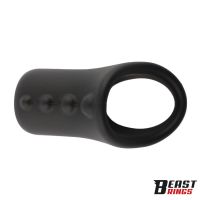 Beast Rings penisring vloeibaar siliconen 47,5 mm, afbeelding 4
