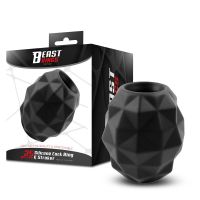 Beast Rings penisring en stroker vloeibaar siliconen 25 mm, afbeelding 3