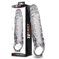 Beast Rings penissleeve met noppen 23 cm, afbeelding 5