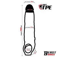 Beast Rings penissleeve 28 cm, afbeelding 6