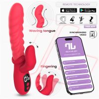 IntoYou Tingly vibrator met vinger, golfbeweging en app, afbeelding 2