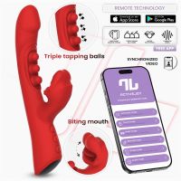 IntoYou Trixy Vibrator met Tappen, Bijten en App, afbeelding 2