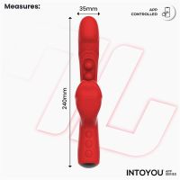 IntoYou Trixy Vibrator met Tappen, Bijten en App, afbeelding 11