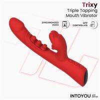 IntoYou Trixy Vibrator met Tappen, Bijten en App