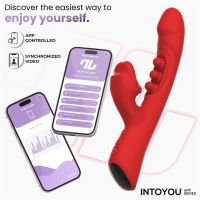 IntoYou Trixy Vibrator met Tappen, Bijten en App, afbeelding 5