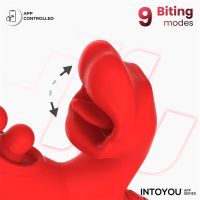 IntoYou Trixy Vibrator met Tappen, Bijten en App, afbeelding 7