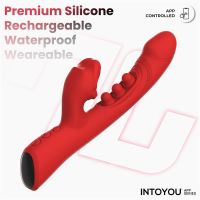 IntoYou Trixy Vibrator met Tappen, Bijten en App, afbeelding 8