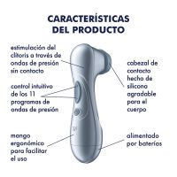 Satisfyer Pro 2 Gen 2 clitoriszuiger op batterijen (ijsblauw), afbeelding 5