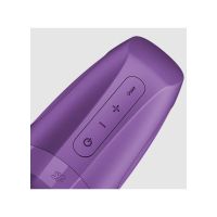 Satisfyer Men Heat vibrator op batterijen (donkerbes), afbeelding 4